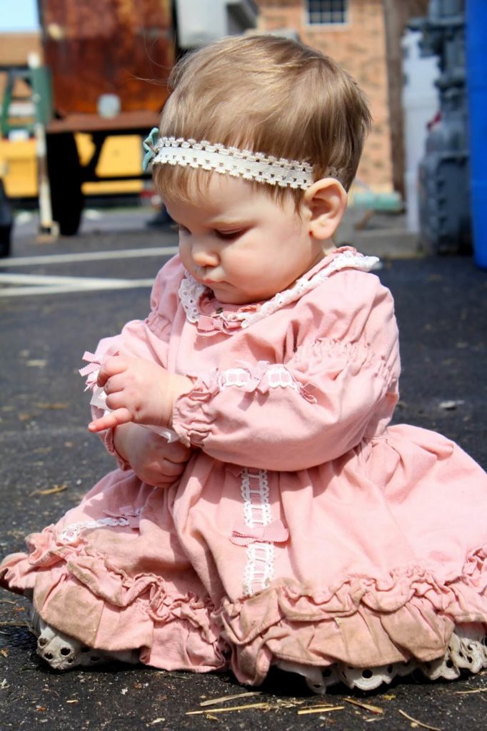vintage baby dress