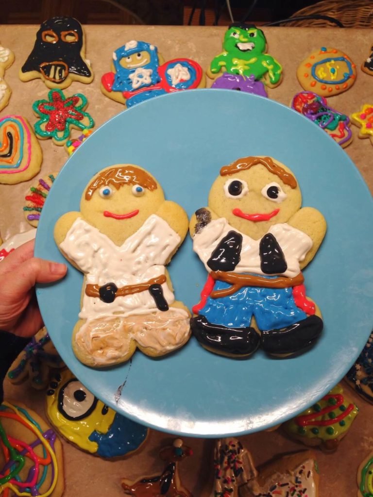 star wars cookies