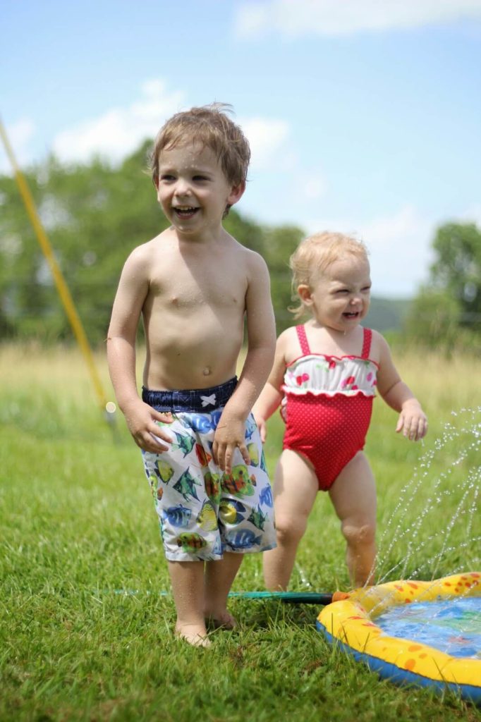 summer fun in the water