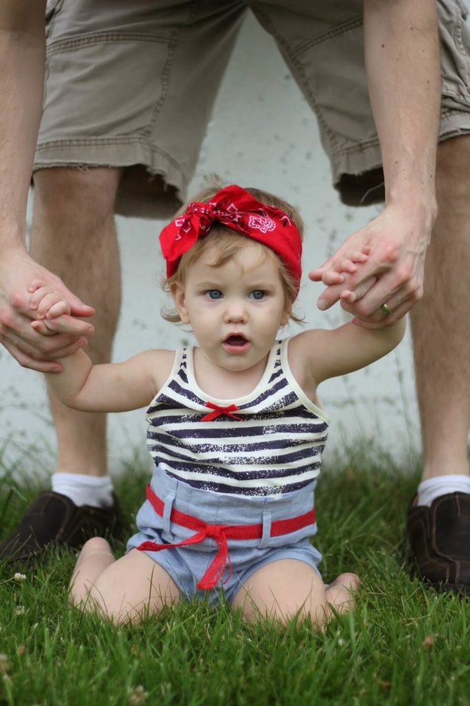 dad and baby