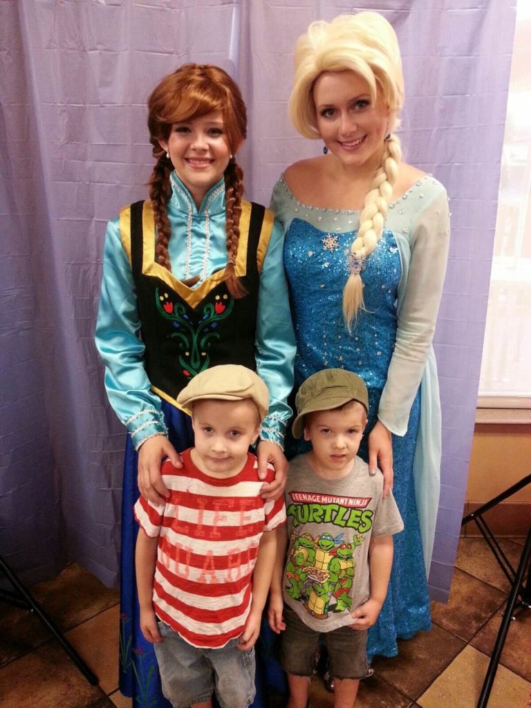 kids with frozen