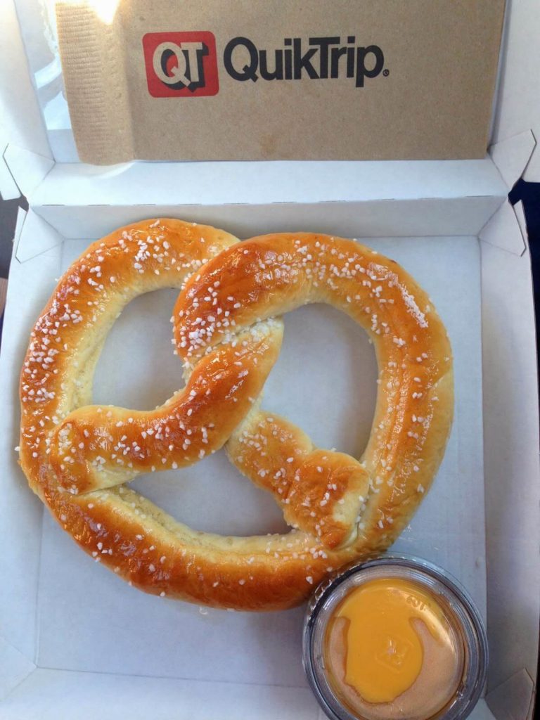 big soft pretzel