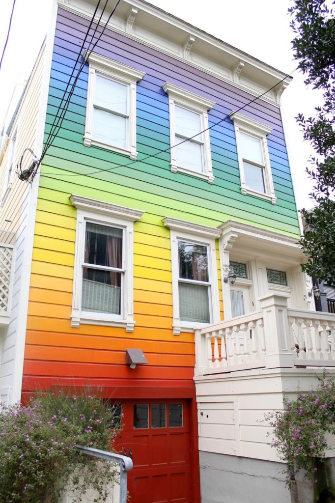 rainbow house