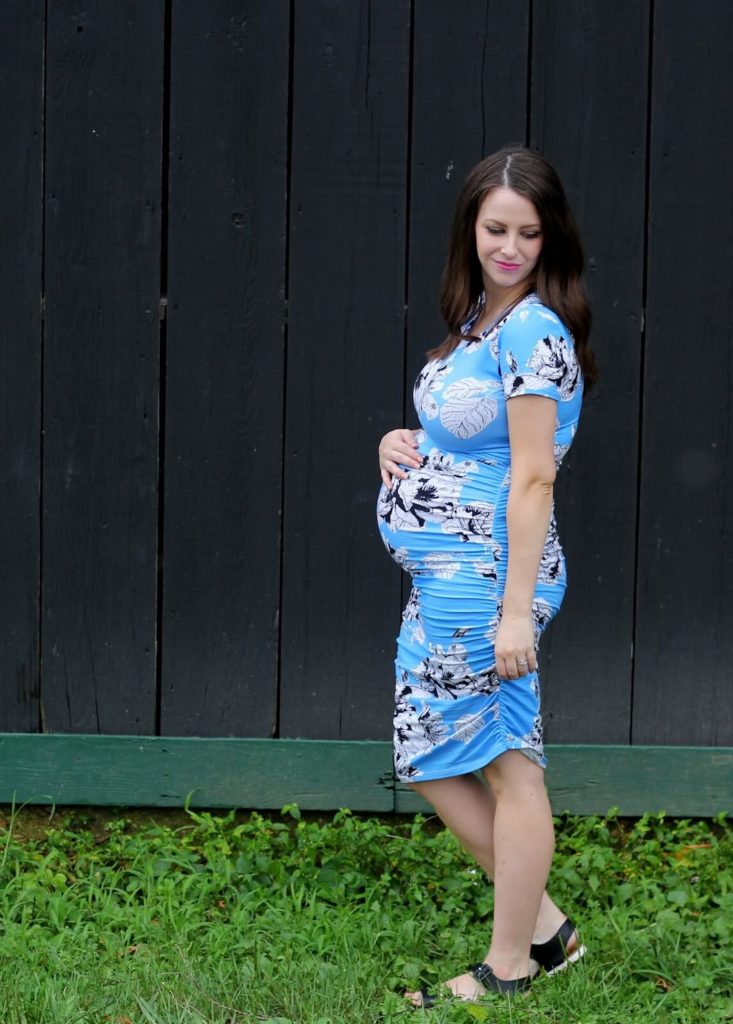 Blue Mamma Belle Dress Maternity 2