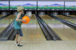 boy bowling