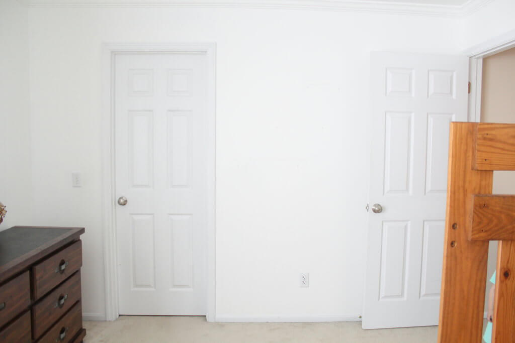 empty white walls