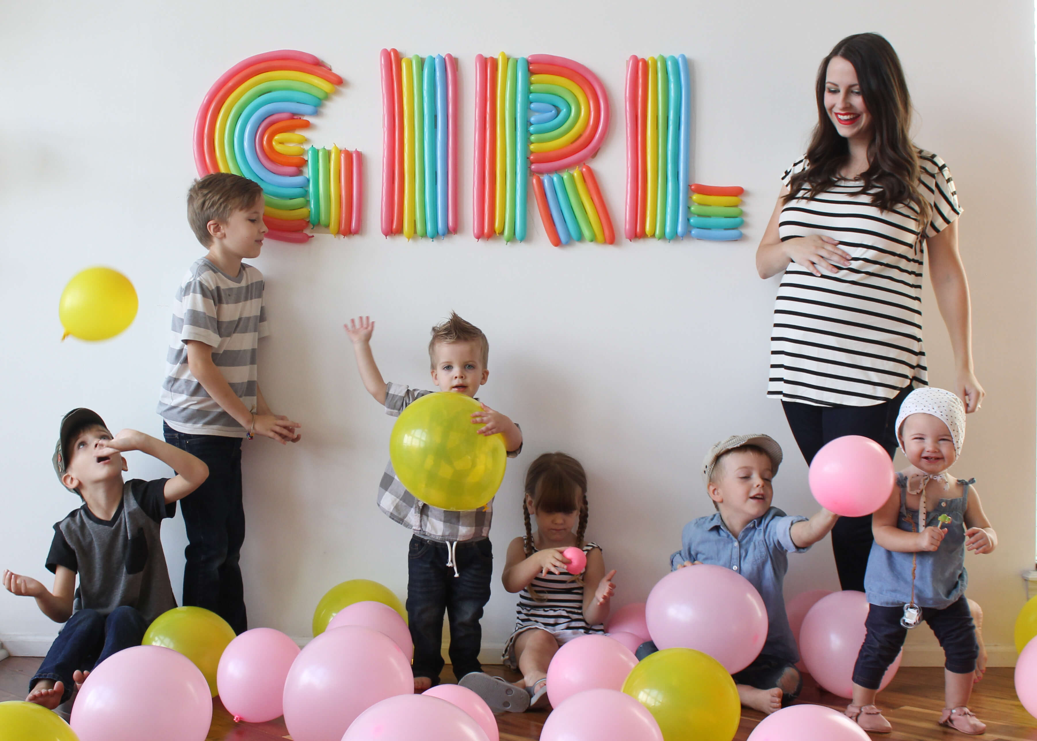 gender reveal photo session