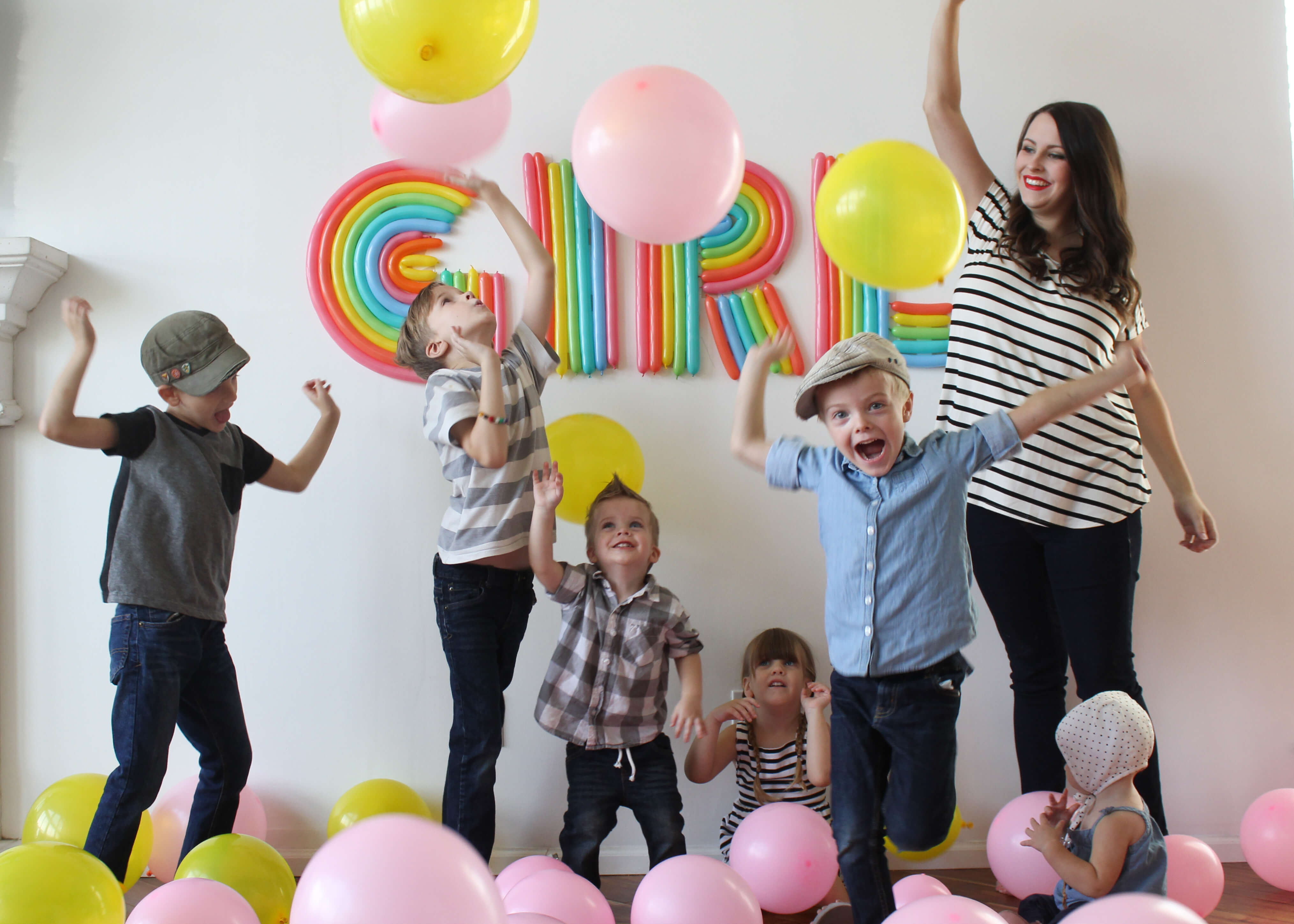 gender reveal ideas involving siblings