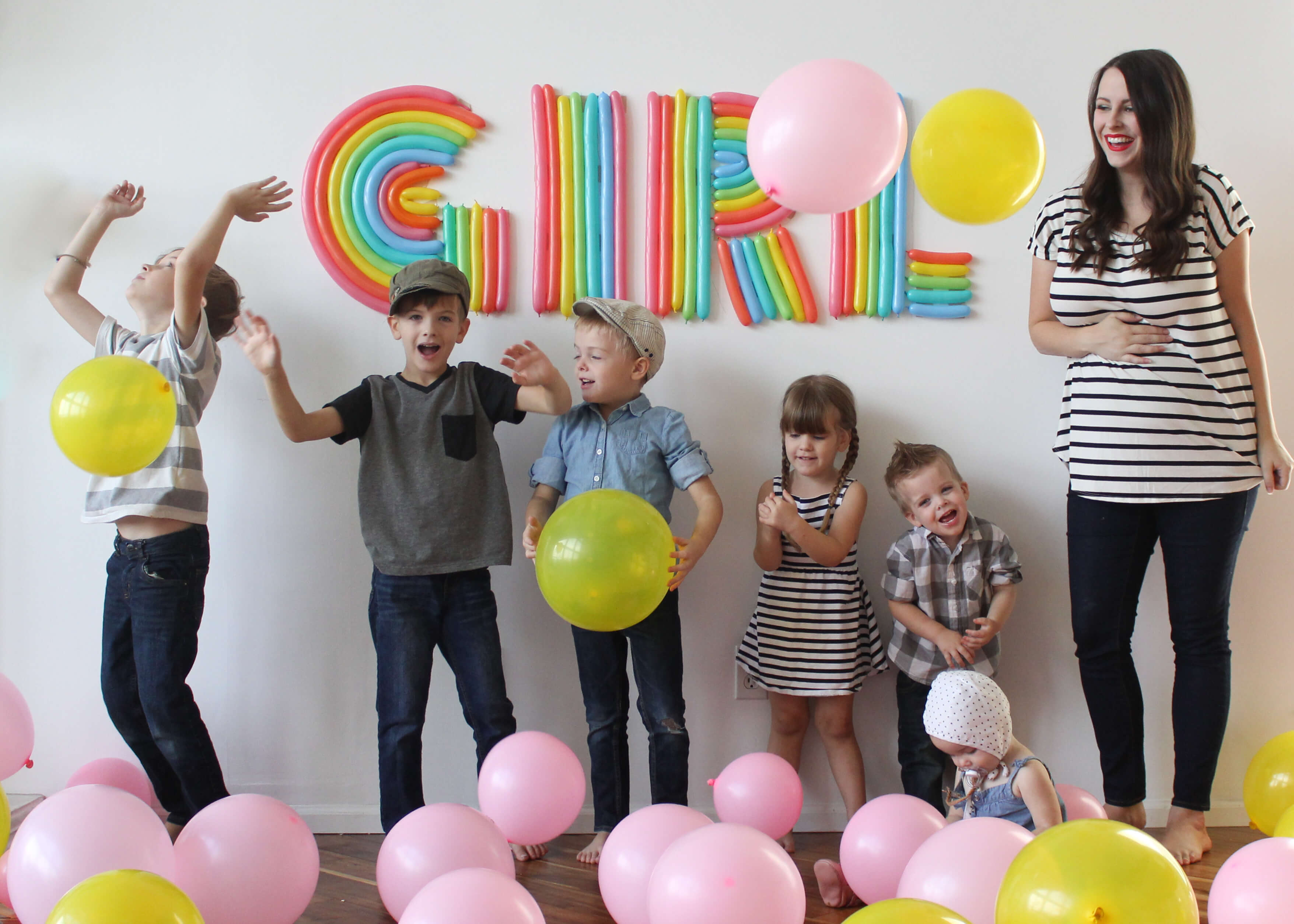 gender reveal party colors