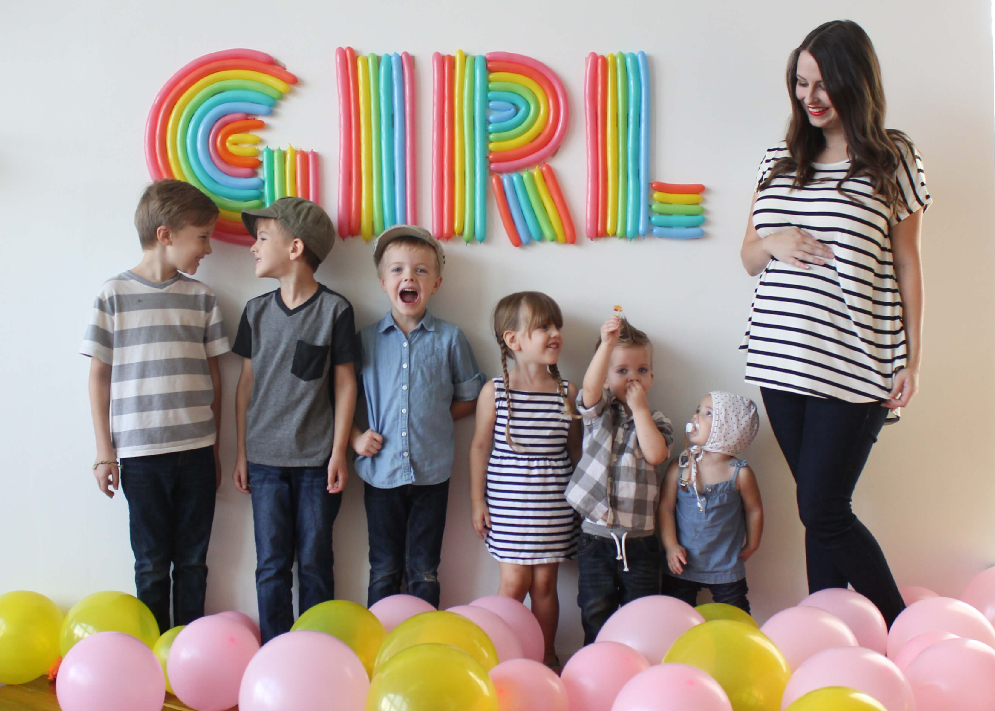 gender reveal photoshoot